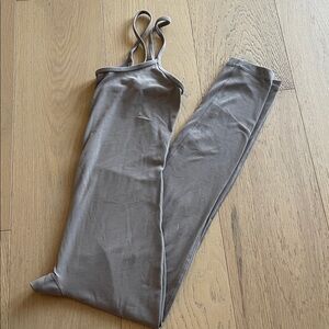 Aritzia Taupe Bodysuit